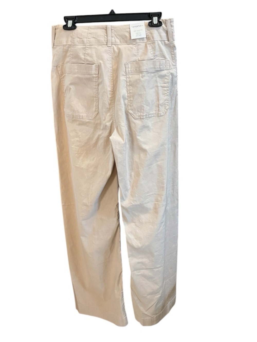 Maeve The Colette Magic Fabric Full Length Pants in Beige Size 26. NWT - Picture 6 of 12